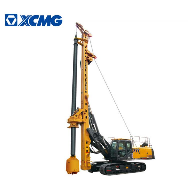 XCMG official 45 ton drill rig XR130E crawler rotary drilling rig machine for sale